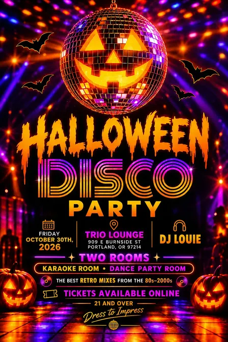 HALLOWEEN RETRO PARTY