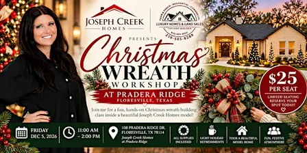 Christmas Wreath Workshop at Pradera Ridge