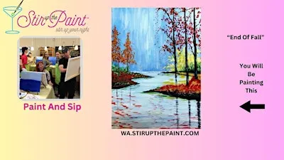 West Seattle Paint And Sip With Stir Up The Paint (Wine Included)