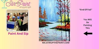 West Seattle Paint And Sip With Stir Up The Paint (Wine Included)