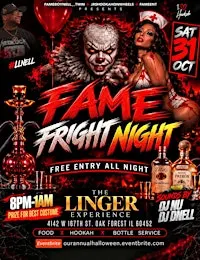"FAME FRIGHT NIGHT" HALLOWEEN PARTY... FREE ENTRY!!!