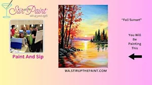 Seattle Paint and Sip, Paint Party, Paint Night  With Stir Up The Paint