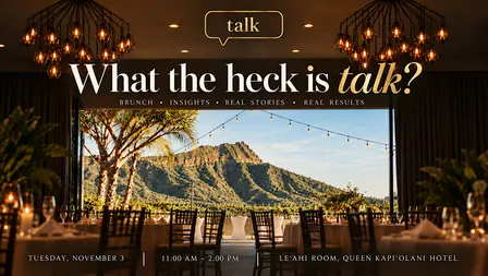 What the heck is talk?