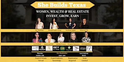 She Builds Texas: Women, Wealth & Real Estate