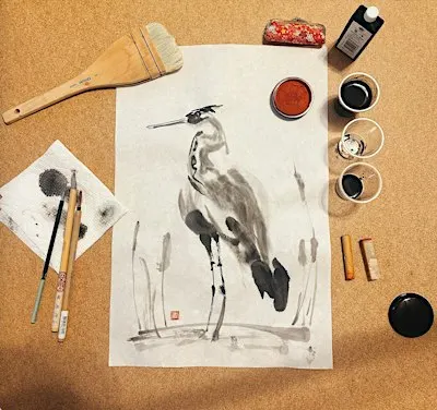 Sumi-e Ink Painting Workshop