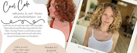 The Business Hair Hub Presents Curl Code with Marina and Jen
