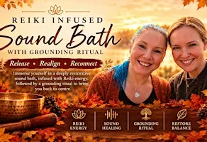 Reiki Infused Sound Bath with Voice & Grounding Tea Ritual