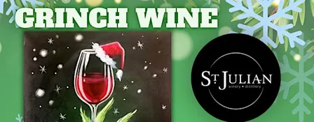 Grinch Wine-St Julian-Paw Paw-Paint and Sip