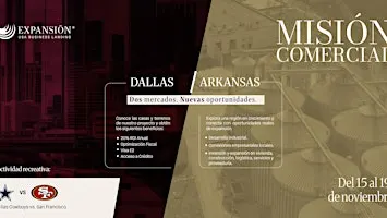 MISIÓN COMERCIAL: DALLAS / ARKANSAS