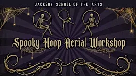 Spooky Hoop Aerial Workshop (For beginner students ages 12+)