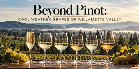 Beyond Pinot: Cool Weather Grapes of Willamette Valley