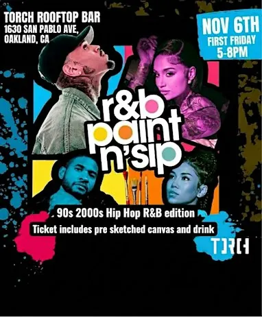 Rooftop Pop Up Market & Sip&Paint