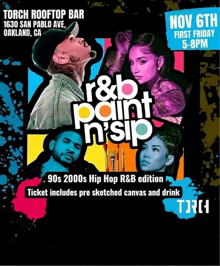 Rooftop Pop Up Market & Sip&Paint