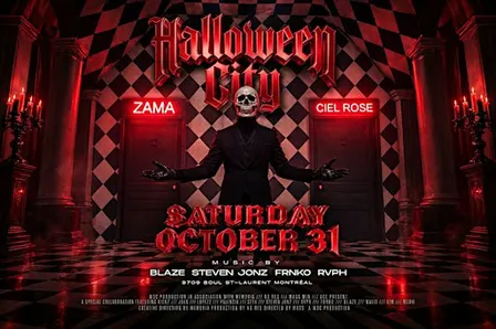 HALLOWEEN CITY / MONTREAL’S BIGGEST HALLOWEEN PARTY