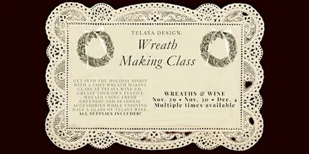 Telaya Design: Holiday Wreath Making