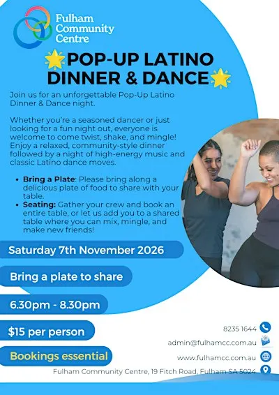 Pop-Up Latino Dinner & Dance