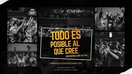 "Todo es posible al que cree" con Pastora Lisney de Font