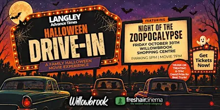 Langley Halloween Drive-In at Willowbrook Shopping Centre