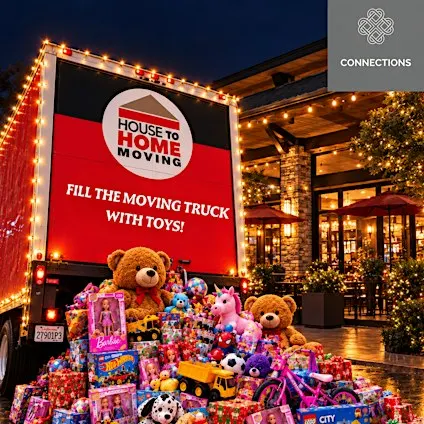 4th Annual FILL THE MOVING TRUCK WITH TOYS!  (Plus Dinner, Drinks, and fun)