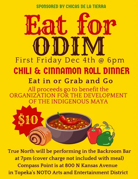 Eat for ODIM Fundraiser - Chili and Cinnamon Roll Dinner