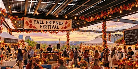 Fall Friend Festival: Rooftop Party, DJ + Local Vendor Market (RiNo)