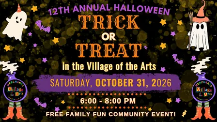 Trick - or - Treat in the Village of the Arts