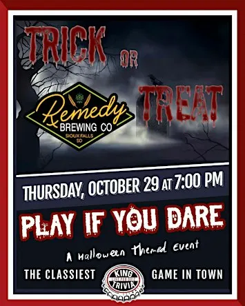 Halloween Trivia Night at Remedy Brewing Company