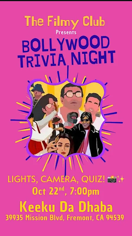 Bollywood Trivia Night at Keeku Da Dhaba