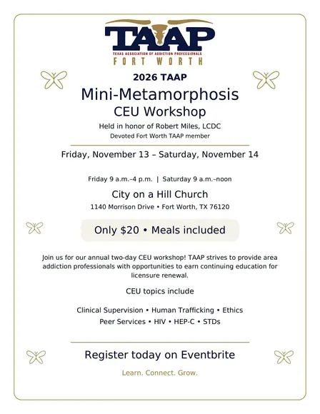 TAAP Mini-Meta CEU Workshop 2026