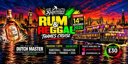 Shipwrecked Rum and Reggae Cruise 2026