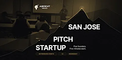 Startup Pitch Events San Jose: 5 Founders on Stage