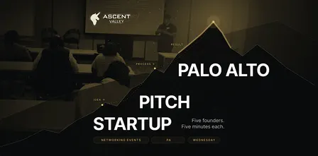 Startup Pitch Events Palo Alto: 5 Founders on Stage