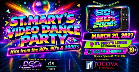 The Ultimate Video Dance Party: 80's, 90's t& 2000's