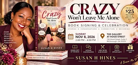 CRAZY Won’t Leave Me Alone — Book Signing & Celebration