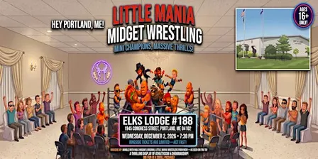 Little Mania Midget Wrestling All-Stars: World Tour in Portland, ME!