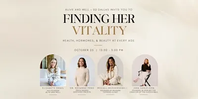 FINDING HER VITALITY