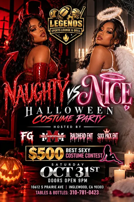 NAUGHTY VS NICE SEXY HALLOWEEN COSTUME PARTY