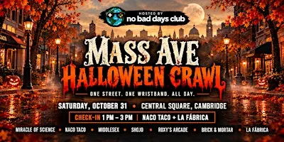 Official Cambridge Halloween Bar Crawl