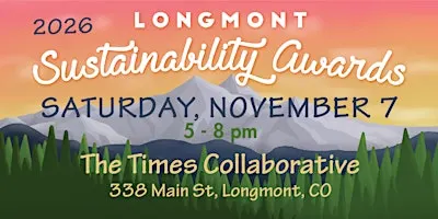 2026 Longmont Sustainability Awards