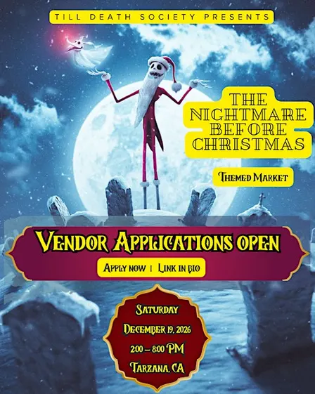 Nightmare Before Christmas; A Dark Holiday Market
