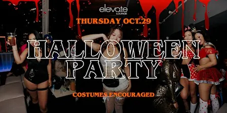 HALLOWEEN COSTUME ROOFTOP PARTY 18+  @ ELEVATE LOUNGE DTLA