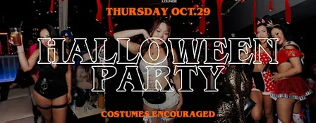 HALLOWEEN COSTUME ROOFTOP PARTY 18+ @ ELEVATE LOUNGE DTLA