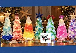 Paint and Enjoy-Sea Glass Tree– Fall, Winter & Christmas /Nissley Vineyards