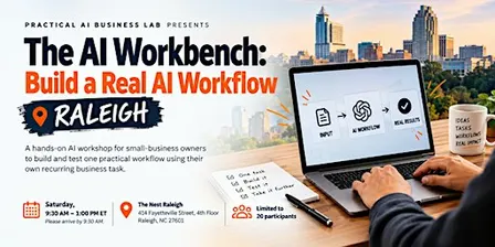 The AI Workbench: Build a Real AI Workflow — Raleigh