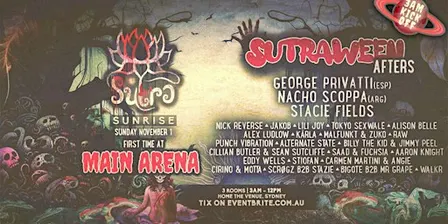 SUTRA-HALLOWEEN @HOME THE VENUE// FT.GEORGE PRIVATTI, NACHO SCOPPA//NOV 1