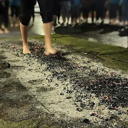LGBT Health and Wellbeing Firewalk