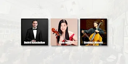 An evening with three talented young musicians