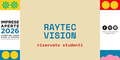 Visit Raytec Vision - nel mondo della qualità alimentare - ris.studenti