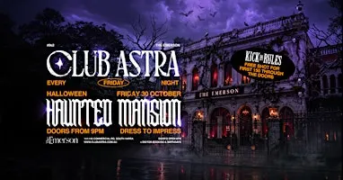 Club Astra: Halloween — Haunted Mansion