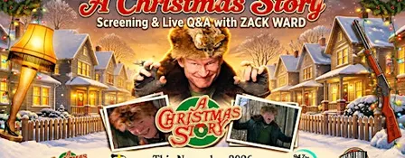 WMAS Presents An Evening with ZACK WARD "Scut FARKUS" and A Christmas Story